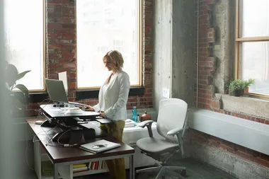 A standing desk is the key to a longer life