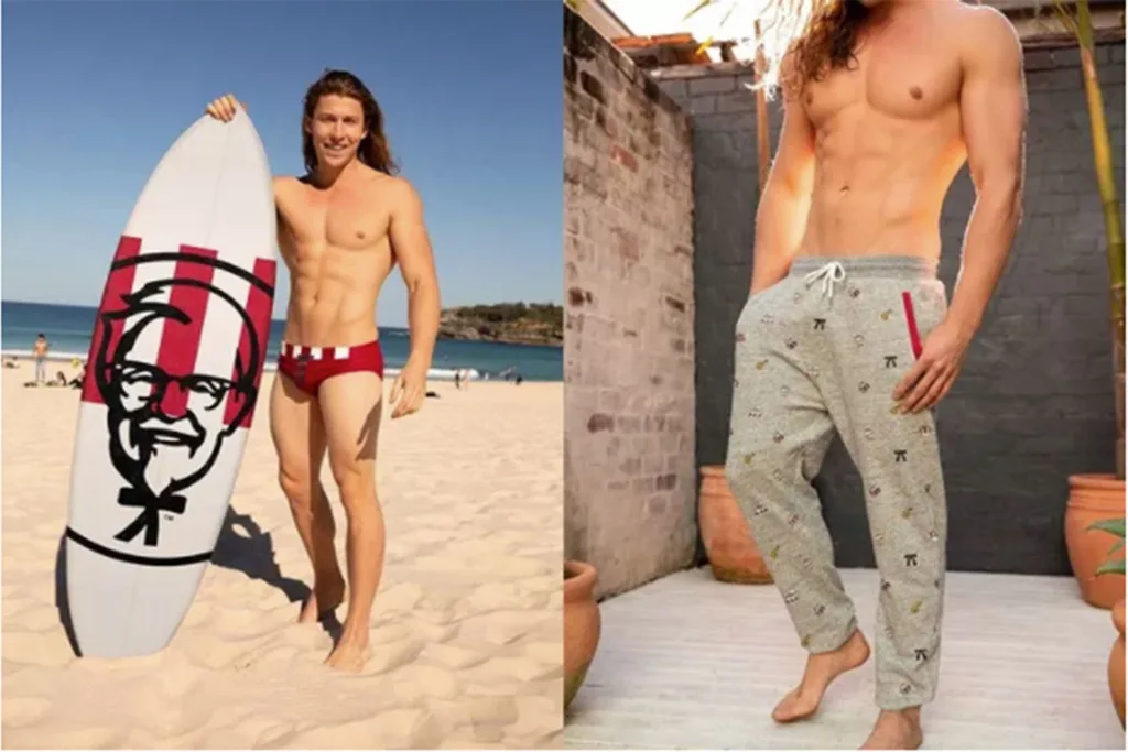 KFC surfboard