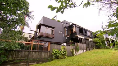 Left-over space house