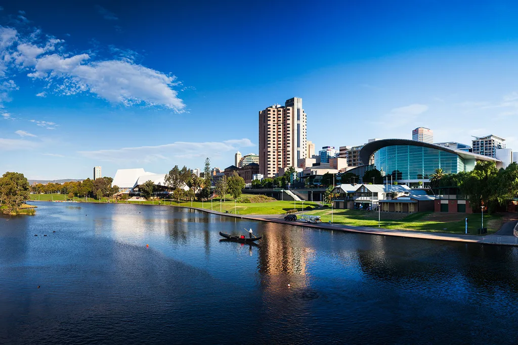 Adelaide, Australia, river view