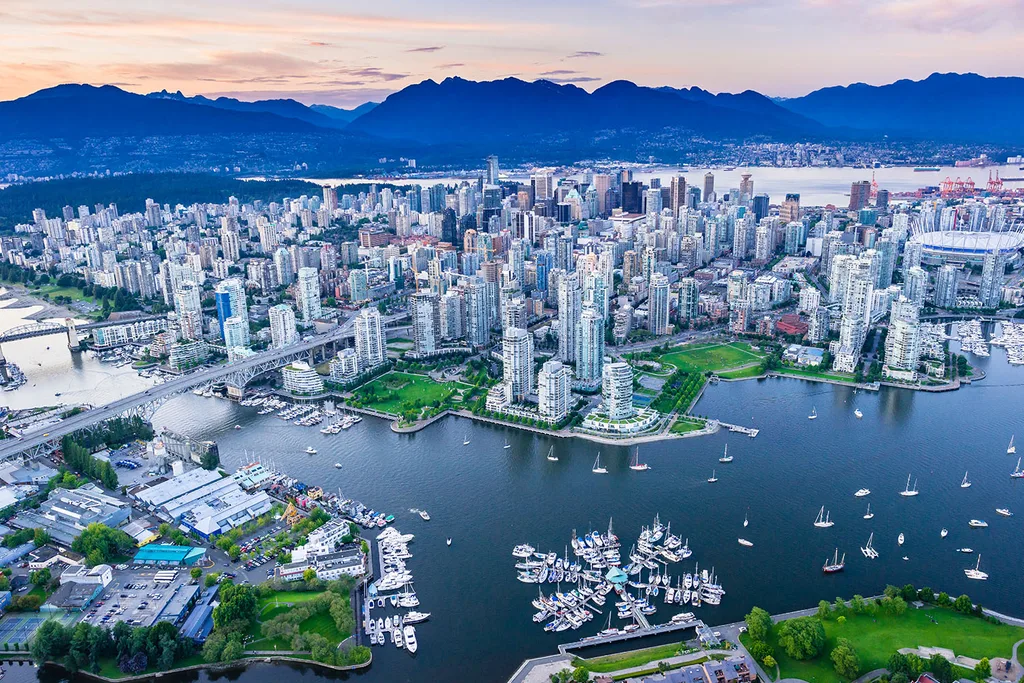 Vancouver, Canada, city view