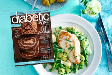 Creamy Chicken and Asparagus Braise Recipe from Diabetic Living’s latest issue
