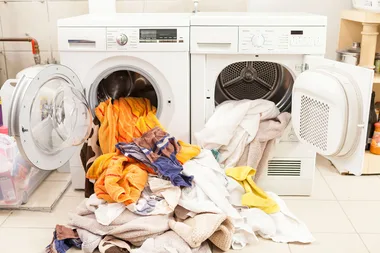 How to stop bedding tangling in the dryer