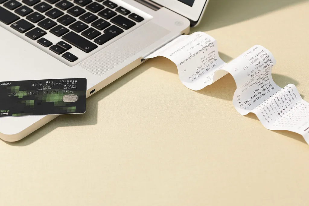 receipt printing from laptop