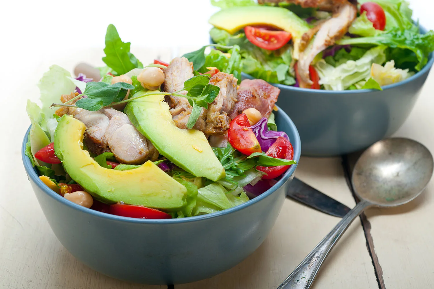chicken salad in a bowl