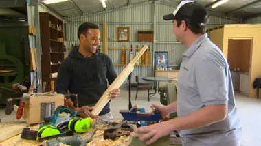 Hayden The Bespoke Bat Maker