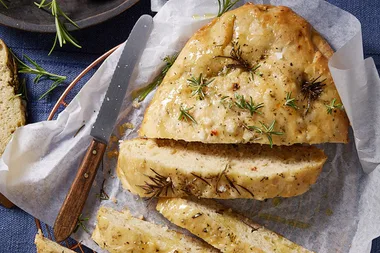 Slow-cooked herb bread