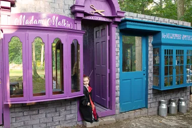 How these parents recreated Diagon Alley in their backyard