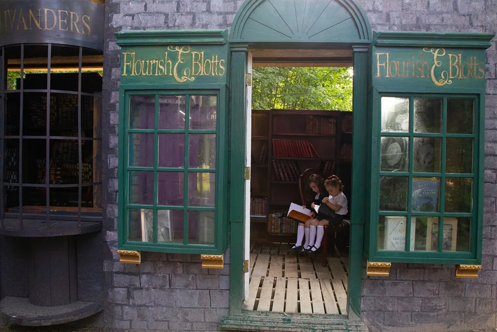 Backyard Diagon Alley project