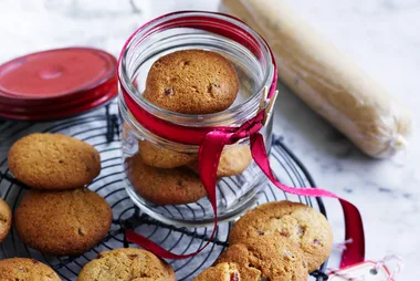 Spiced Cherry & Vanilla Biscuits