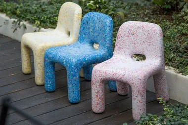 This company makes kids’ furniture from recycled plastic