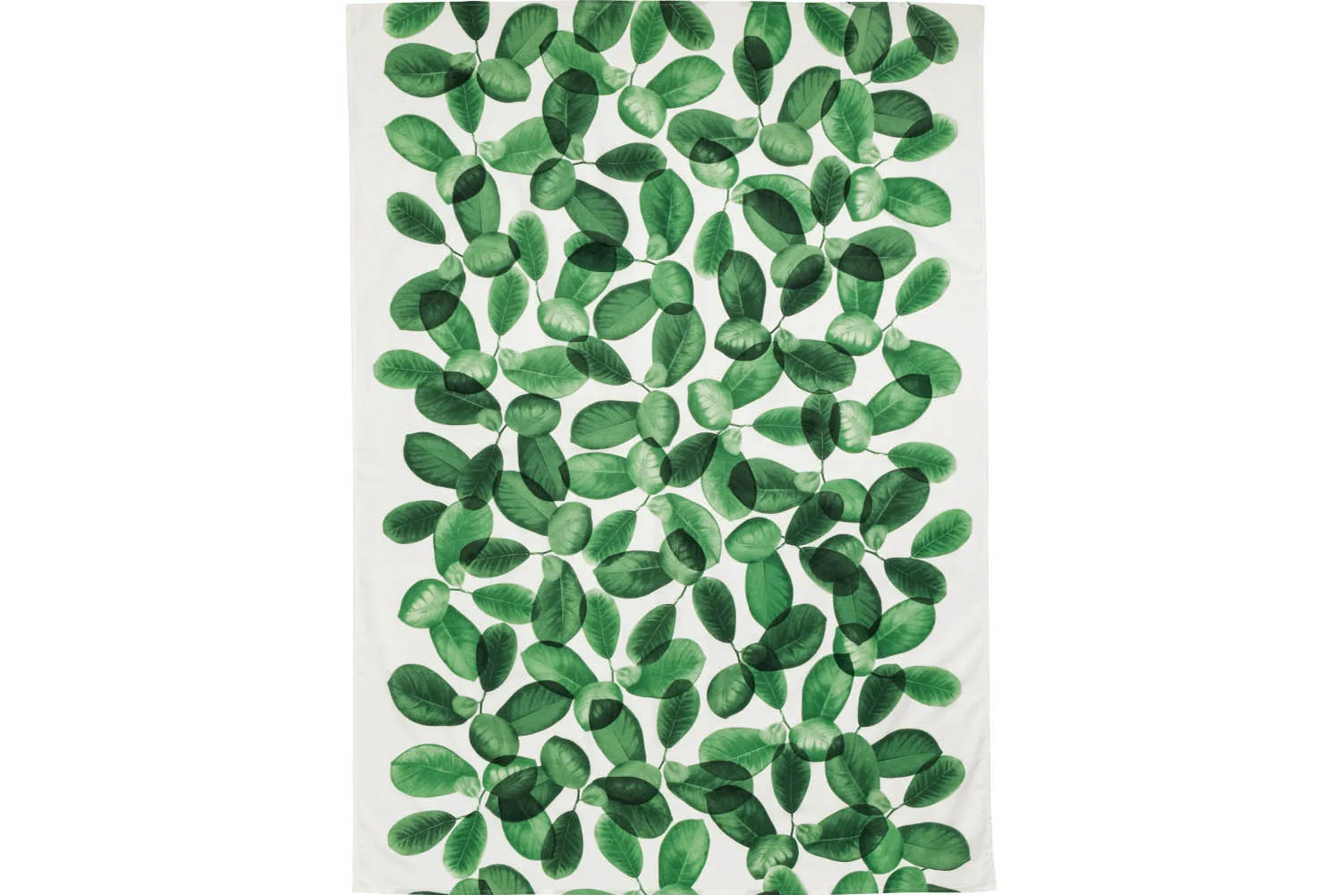 leaf print table cloth