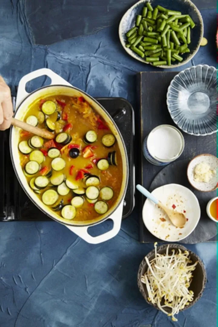 Sweet potato curry soup