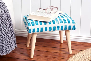 How to make your own foot stool at home