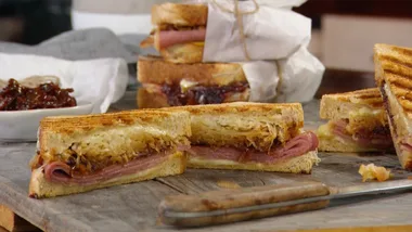 Reuben toastie