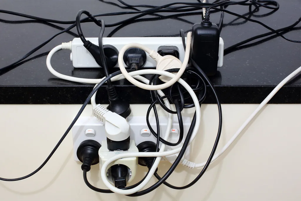 Tangled cords