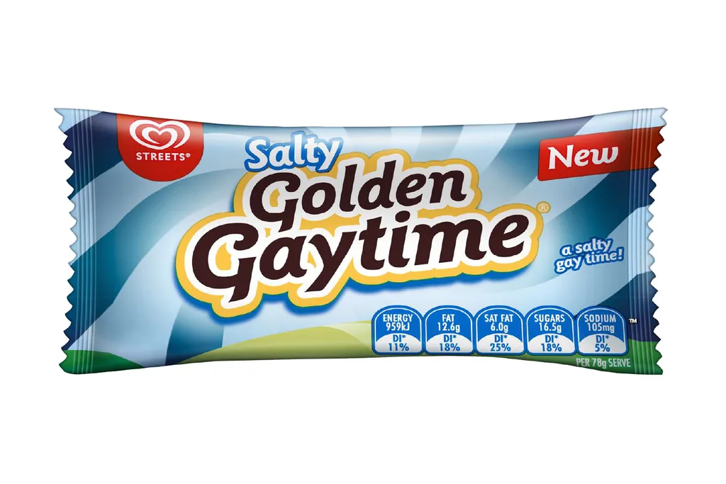 Salty Golden Gaytime