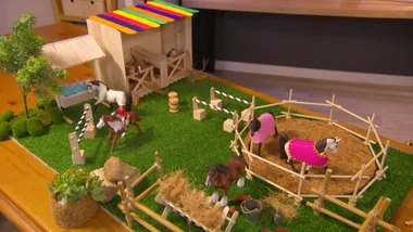 Mini Horse Stables