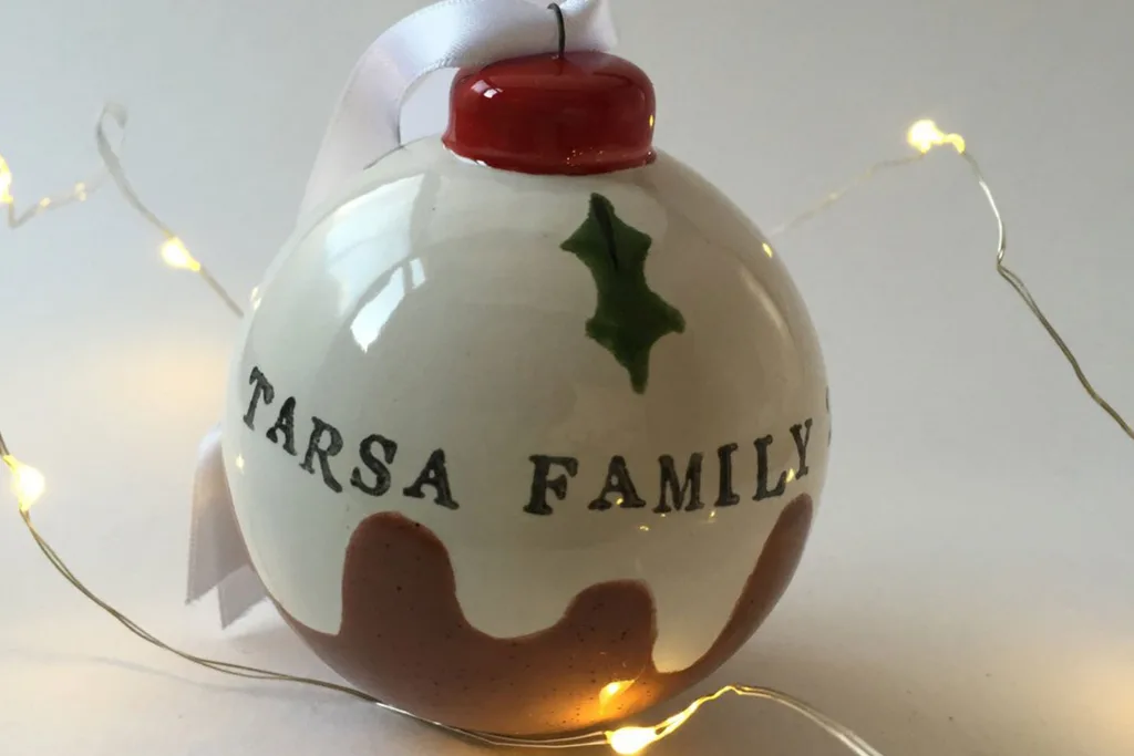 Custom family ornament