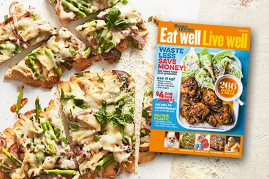 Chicken, Asparagus And Mushroom Flatbread Recipe