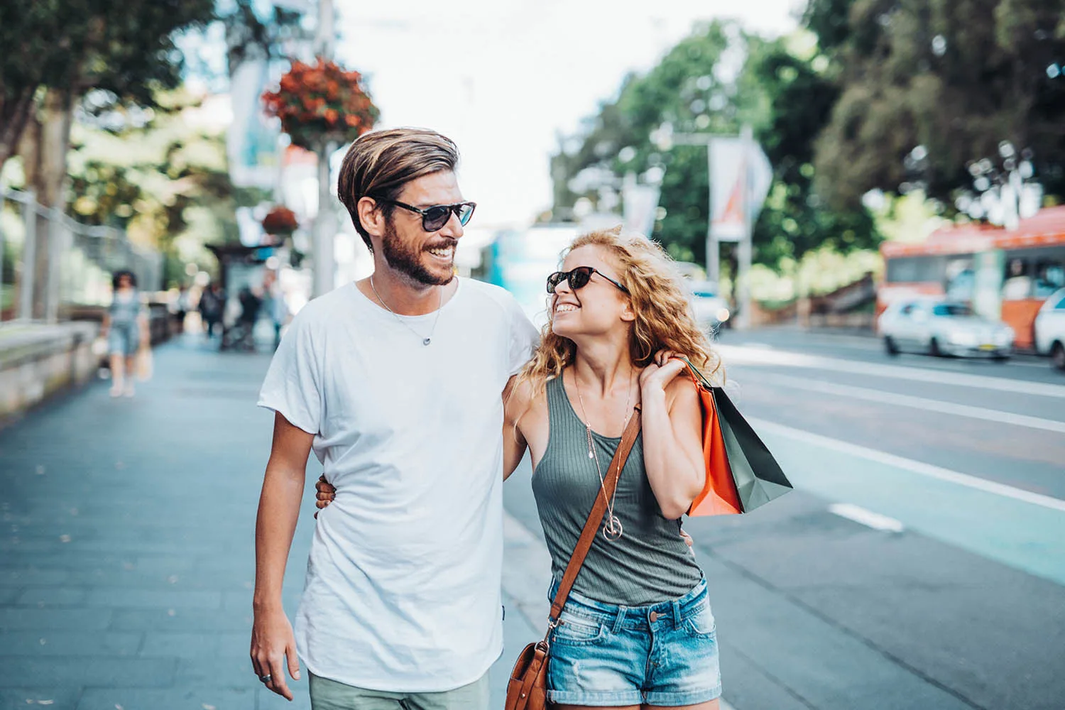 couple shopping