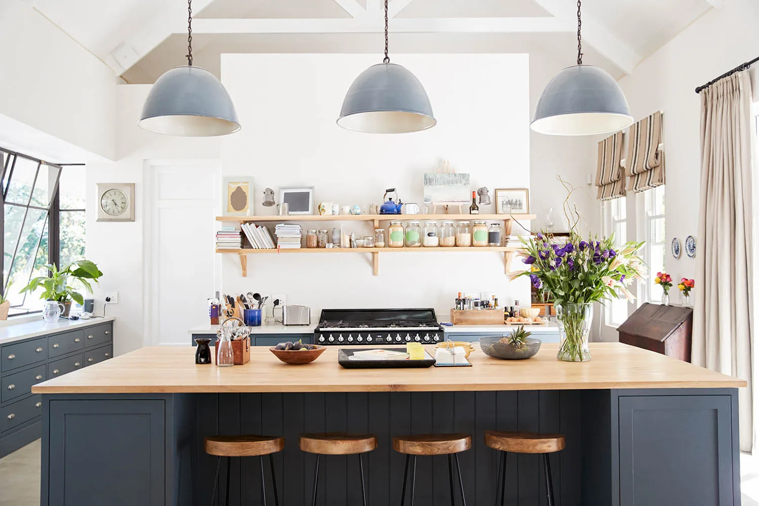 contemporary country kitchen idea