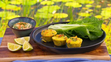 Wild salmon cakes