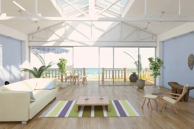 How to get coastal style with plants