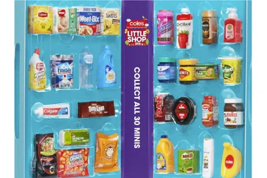 Coles to launch Christmas-inspired Little Shop minis