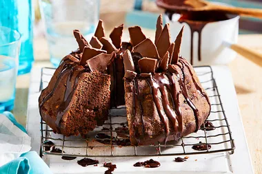 Cranberry Chocolate Crunch Bundt