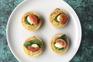 No-fuss vegetarian canapes for the festive season