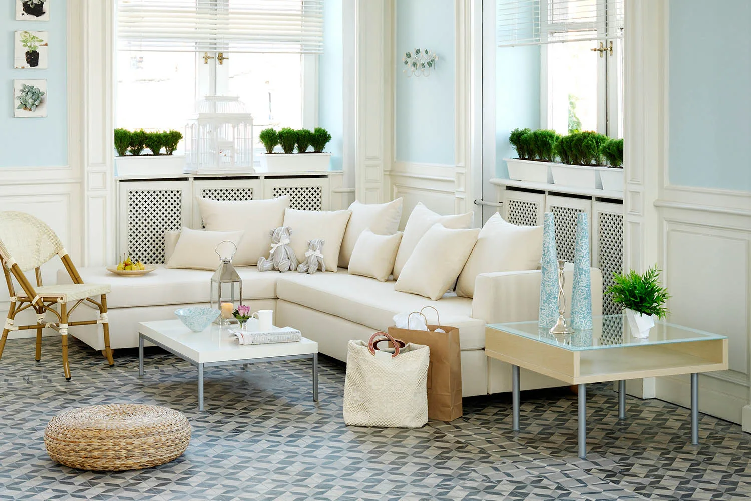 5 unexpected ways to use patterned tiles