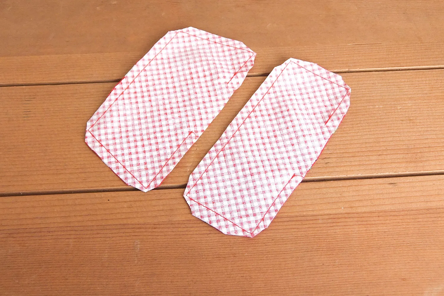 Dog bow tie pattern step 2