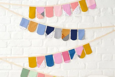 How to make fun celebration bunting