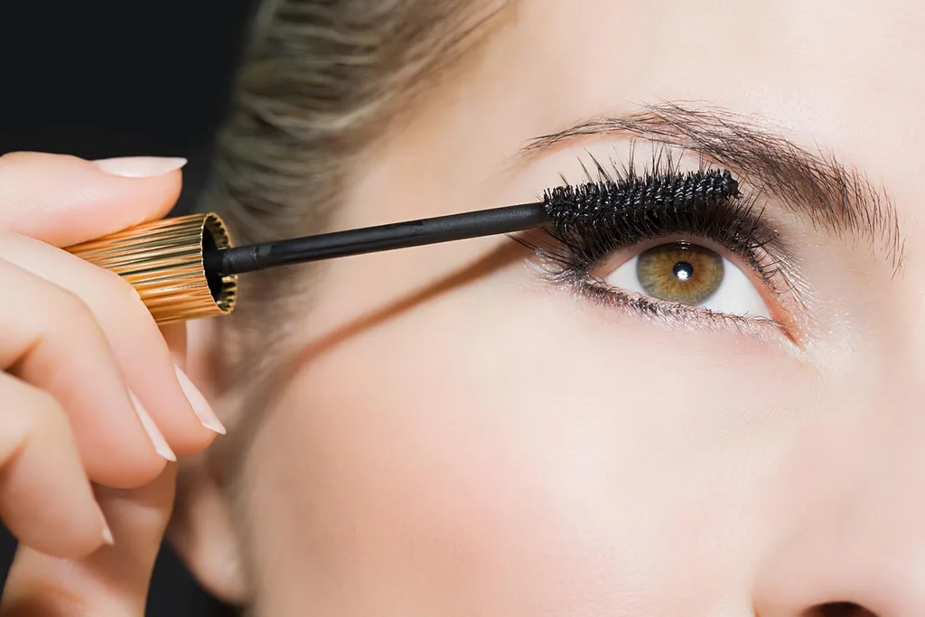 applying mascara