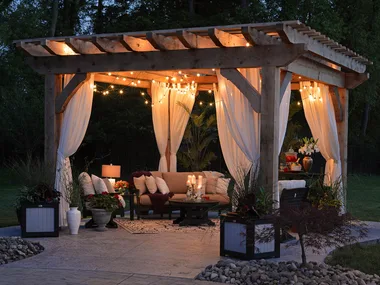 How to build a pergola