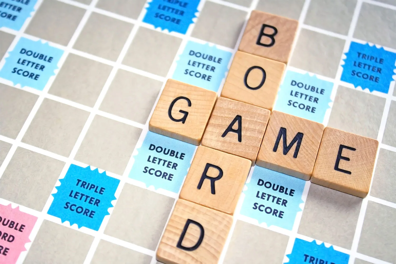 Scrabble board
