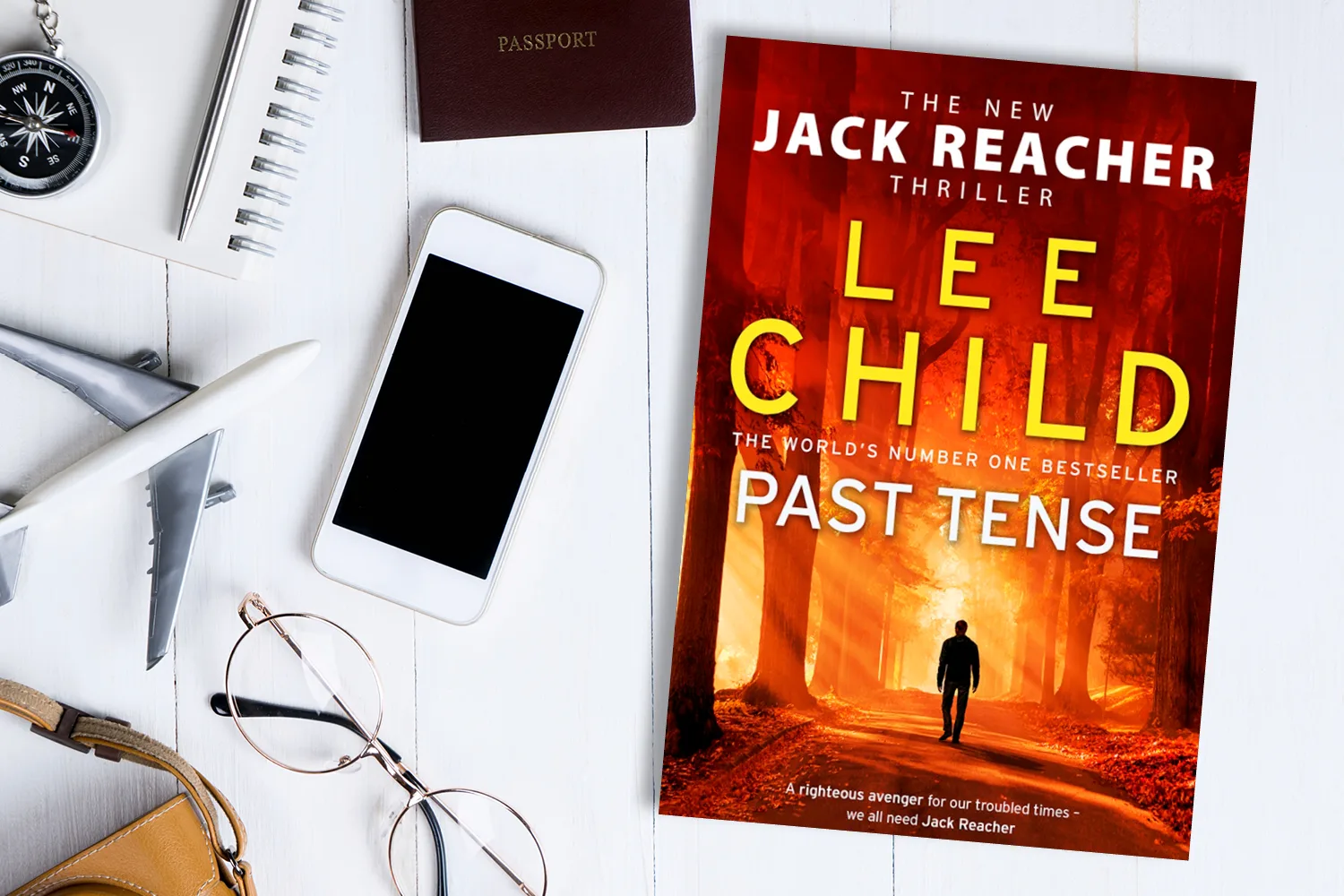 Past Tense Jack Reacher book cover