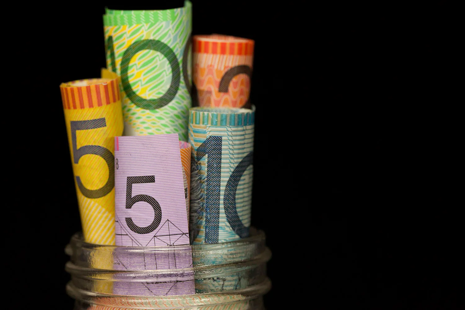 rolls of australian money