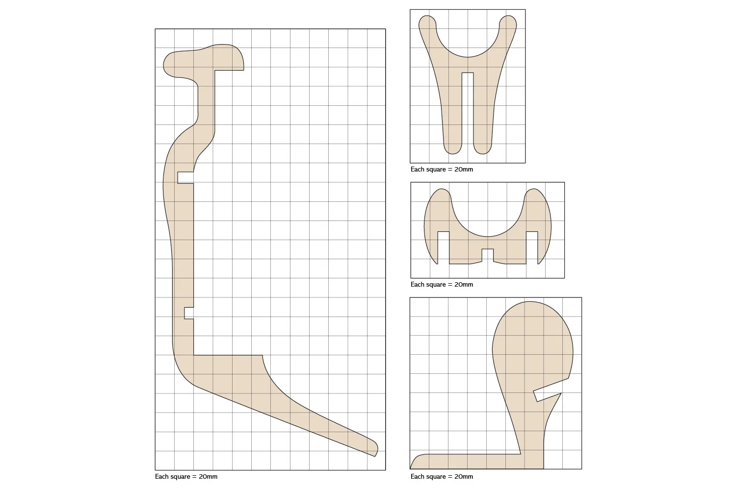 Kangaroo wine rack diagram
