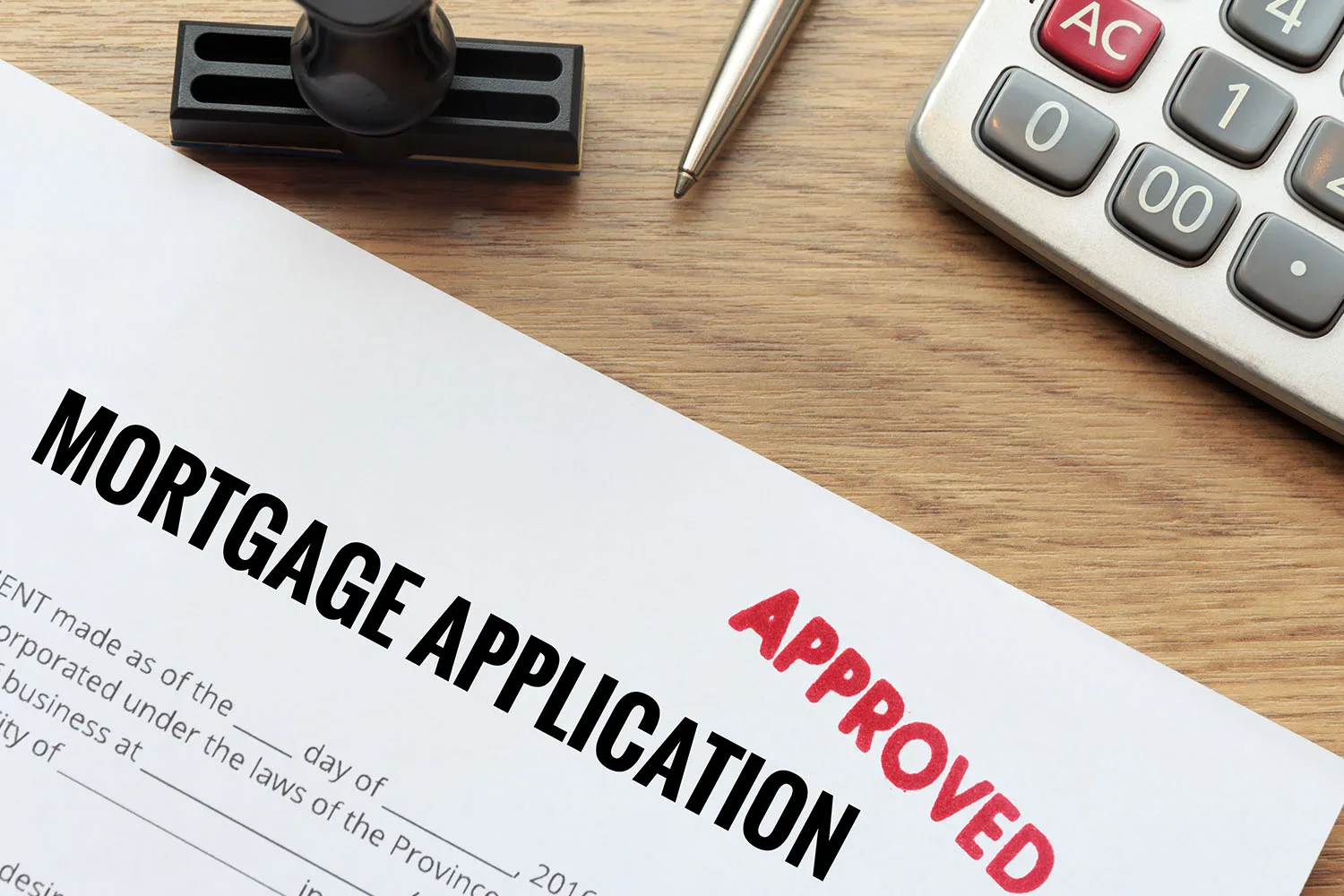 mortgage application