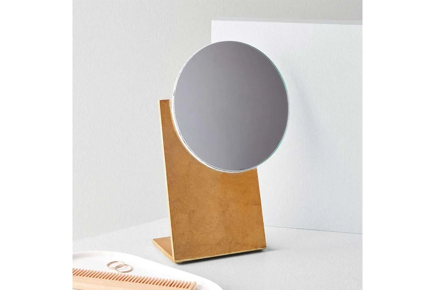 Luxe lacquer vanity mirror