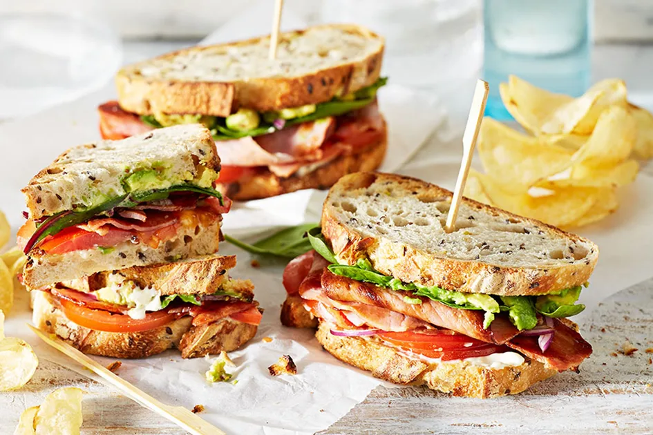 Maple-glazed HLT sandwich recipe Recipe | Better Homes & Gardens Australia