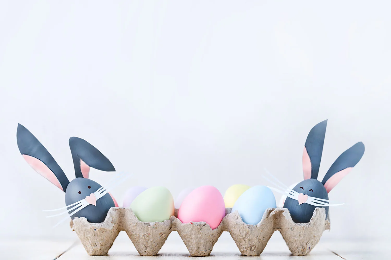easter bunny eggs