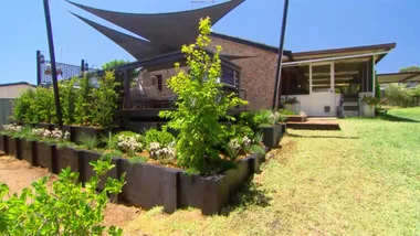 Makeover house back deck