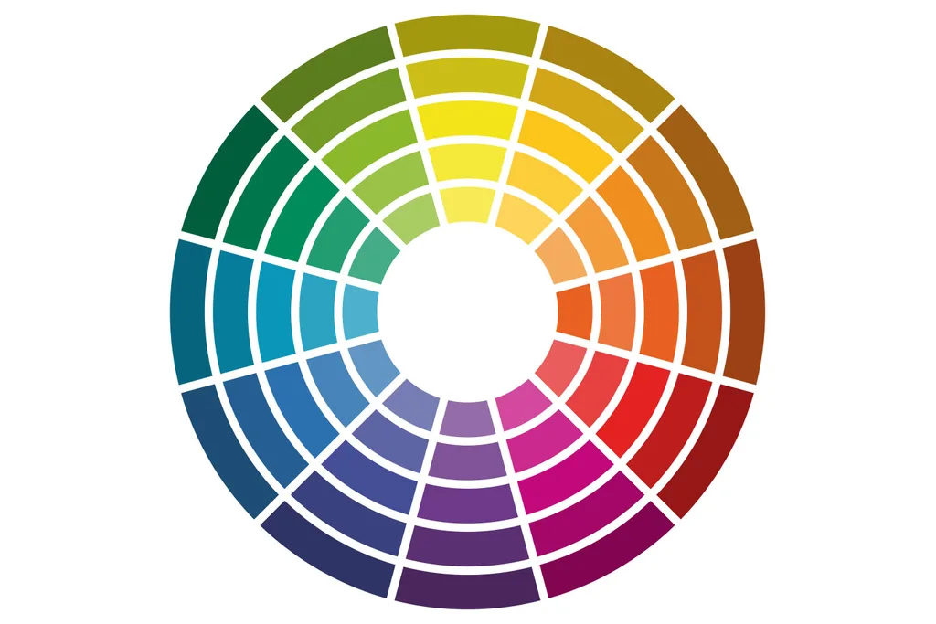 the colour wheel