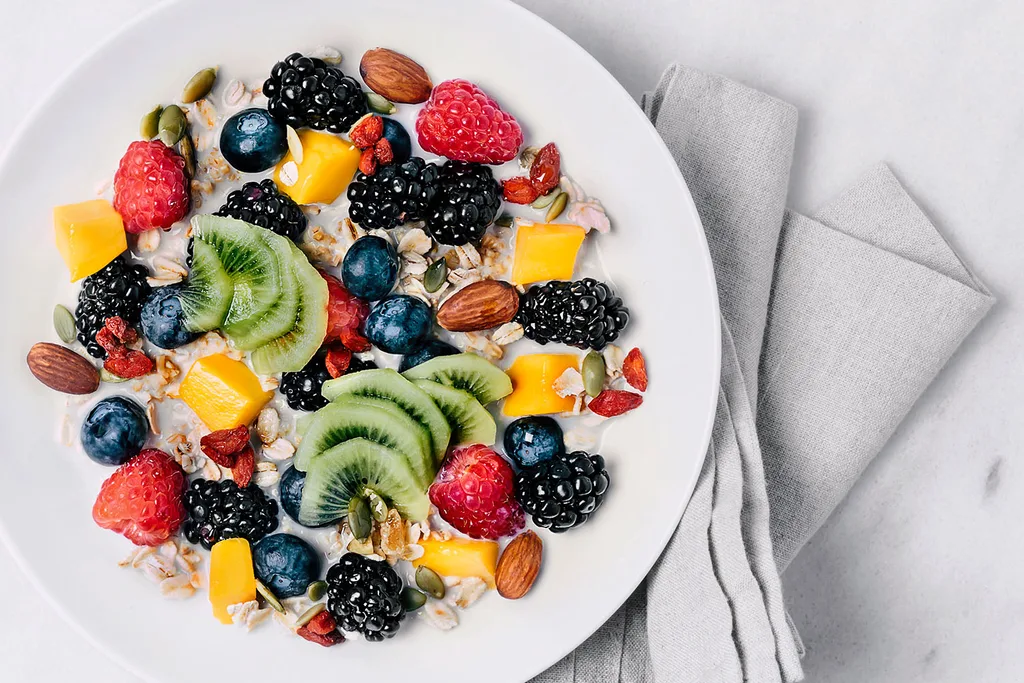 bowl of berries