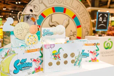 Woolworths celebrates 60 years of Mr Squiggle with limited edition coin release