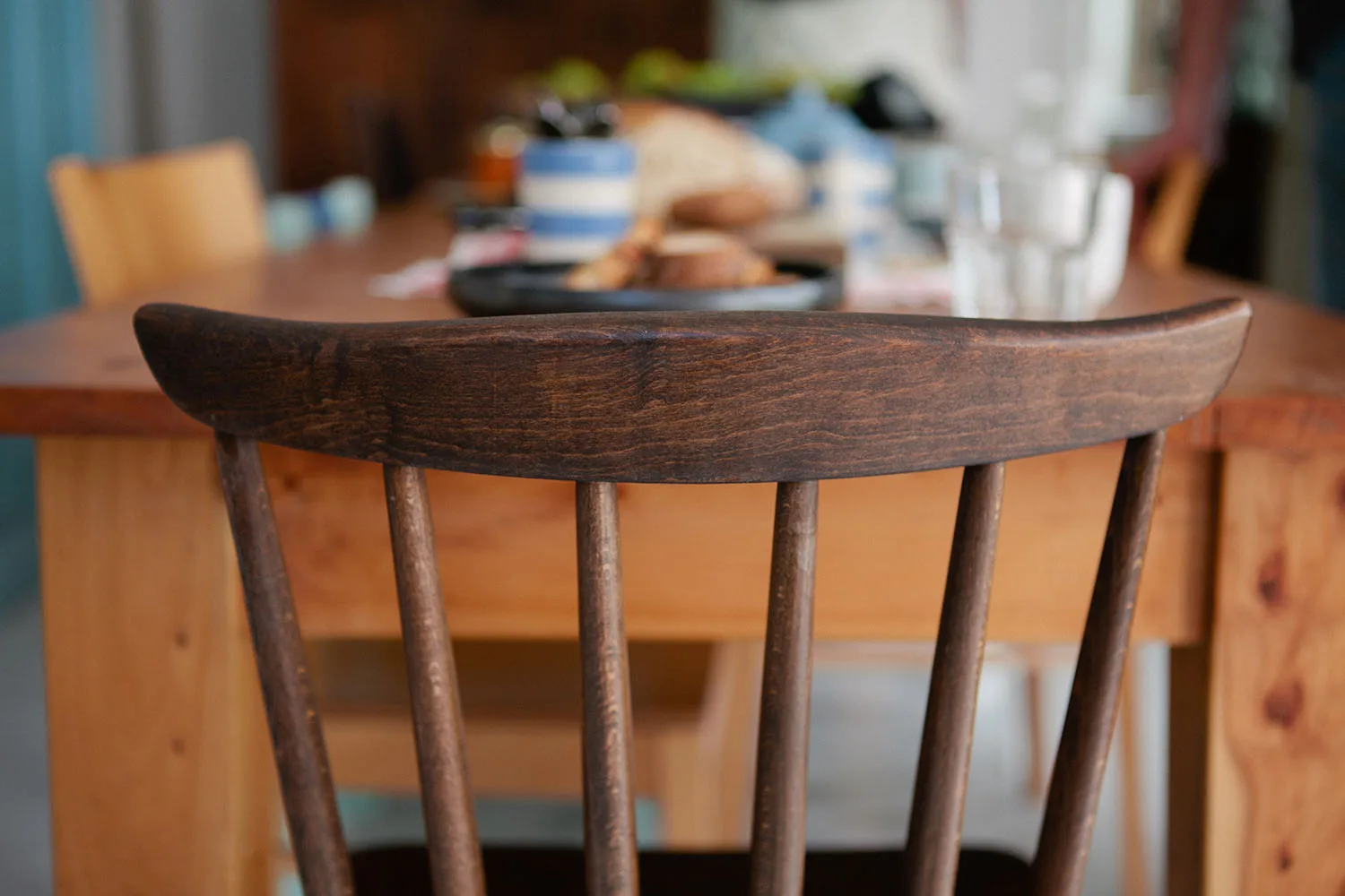 dark timber furniture