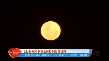 Closest supermoon of the year to occur tonight
